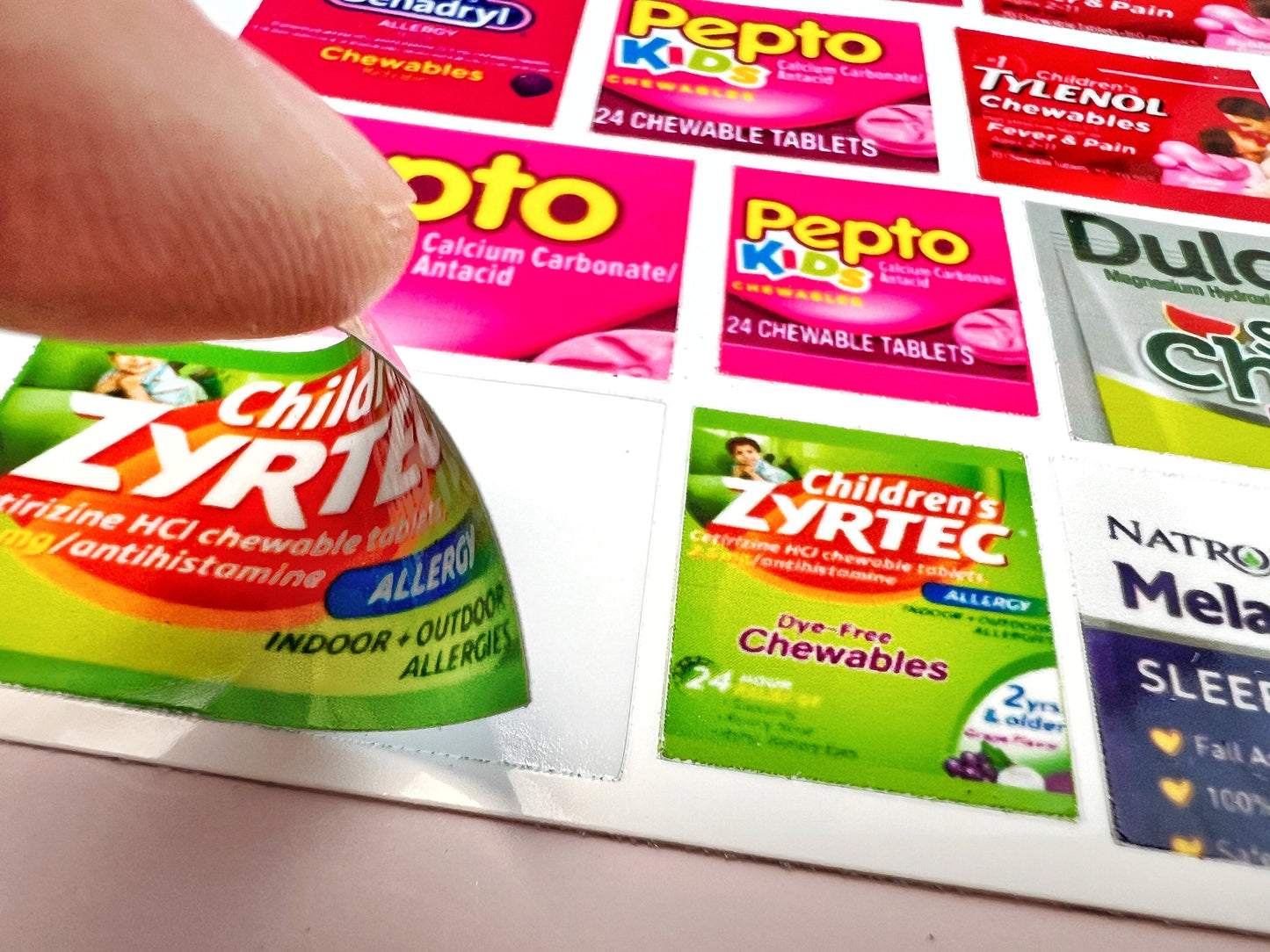 Children Medicine Labels