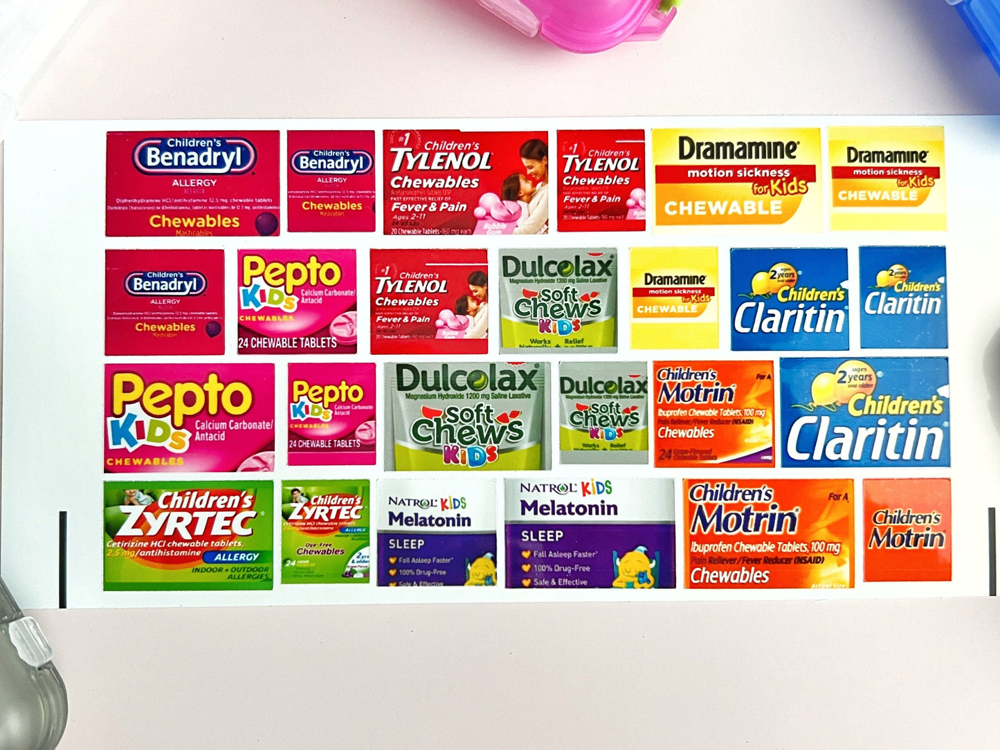 Children Medicine Labels